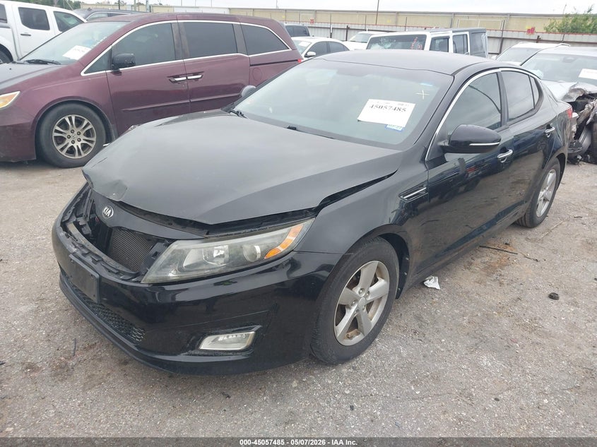 Vin: 5xxgm4a7xeg322205, lot: 45555030, kia optima lx 20142