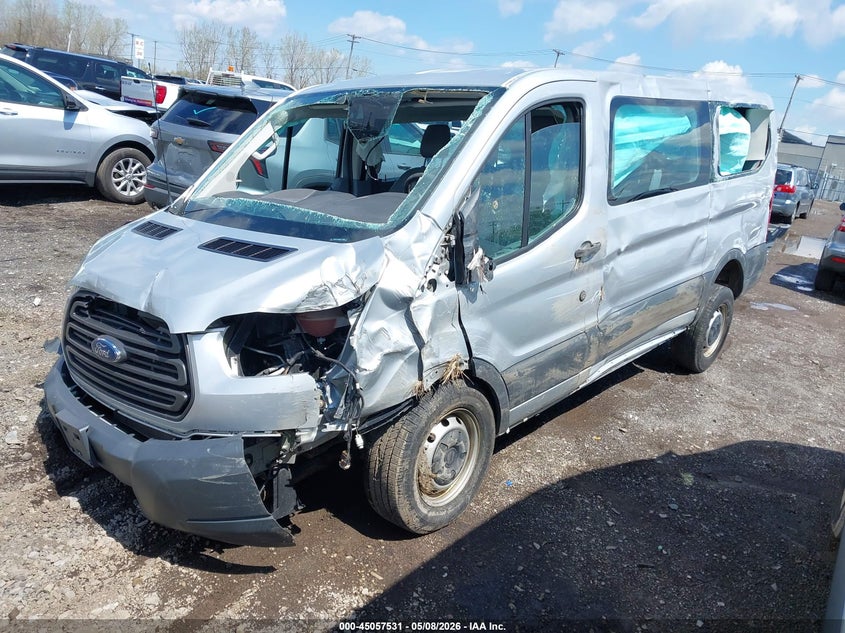 Vin: 1fmzk1ym6hka75604, lot: 45555076, ford transit-150 xl 20172