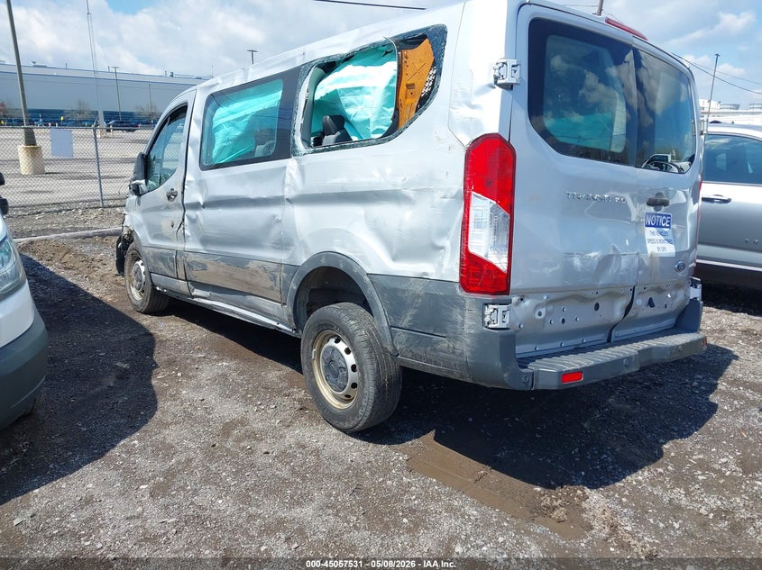 Vin: 1fmzk1ym6hka75604, lot: 45555076, ford transit-150 xl 20173