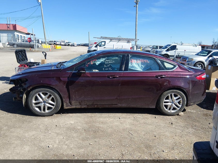 2013 FORD FUSION SEDAN 1.6L I-4 DI, DOHC, VVT, TURBO, 173HP