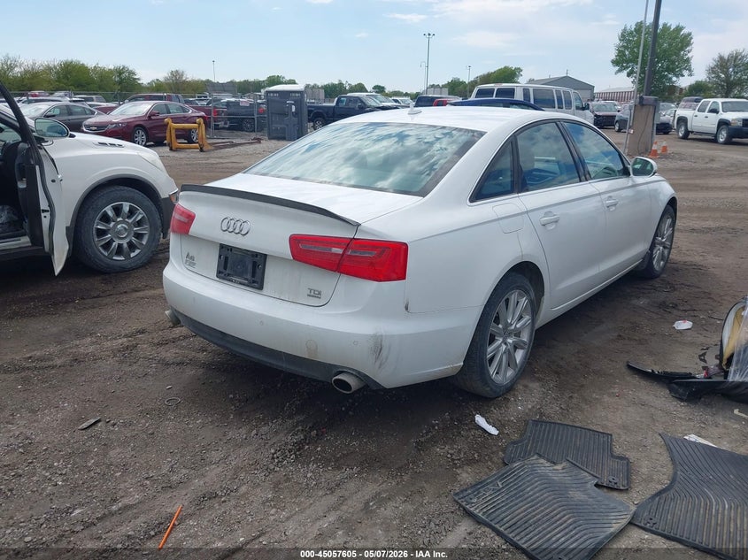 2014 AUDI A6 auction photo 4