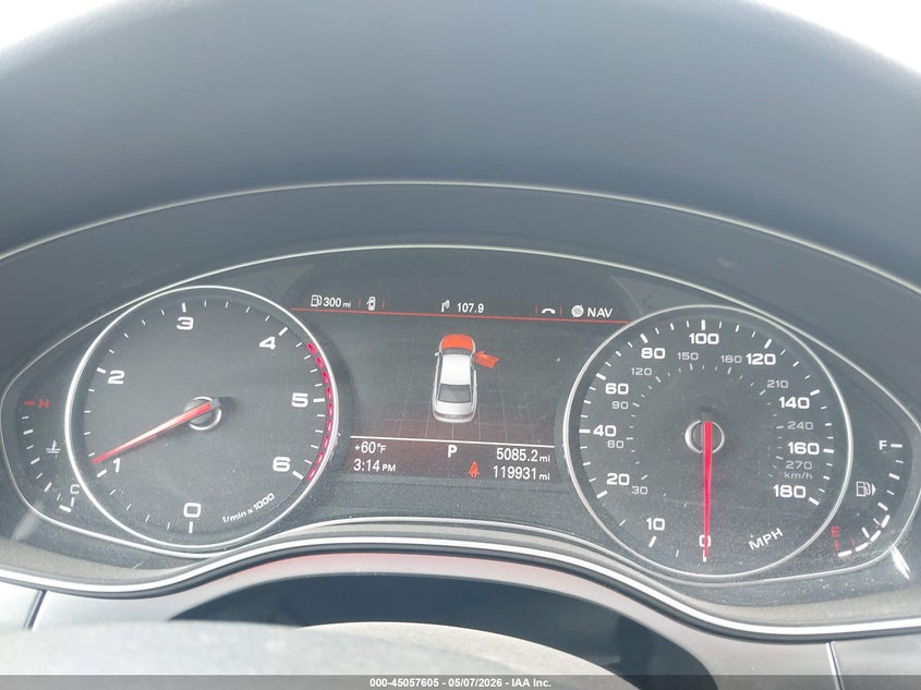 2014 AUDI A6 auction photo 7
