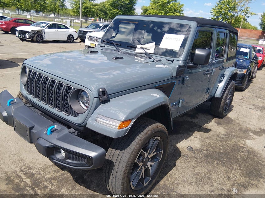 2024 JEEP WRANGLER 4XE auction photo 2