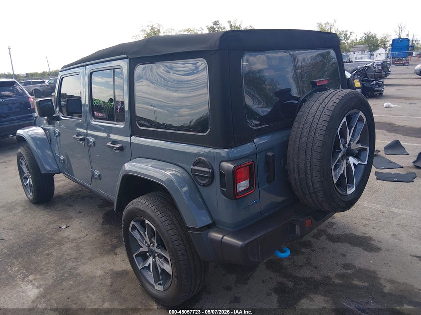 2024 JEEP WRANGLER 4XE auction photo 3