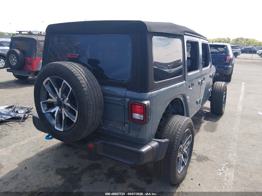 2024 JEEP WRANGLER 4XE auction photo 4