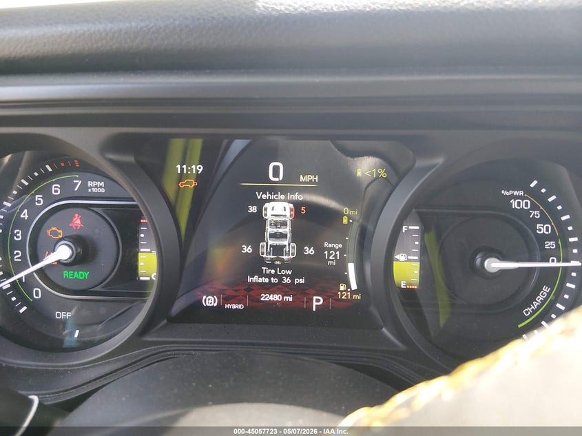 2024 JEEP WRANGLER 4XE auction photo 7
