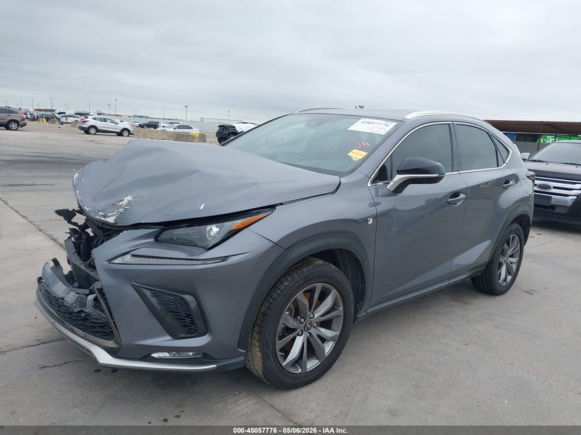 Vin: jtjsarbz4l5013277, lot: 45555321, lexus nx 300 f sport 20202