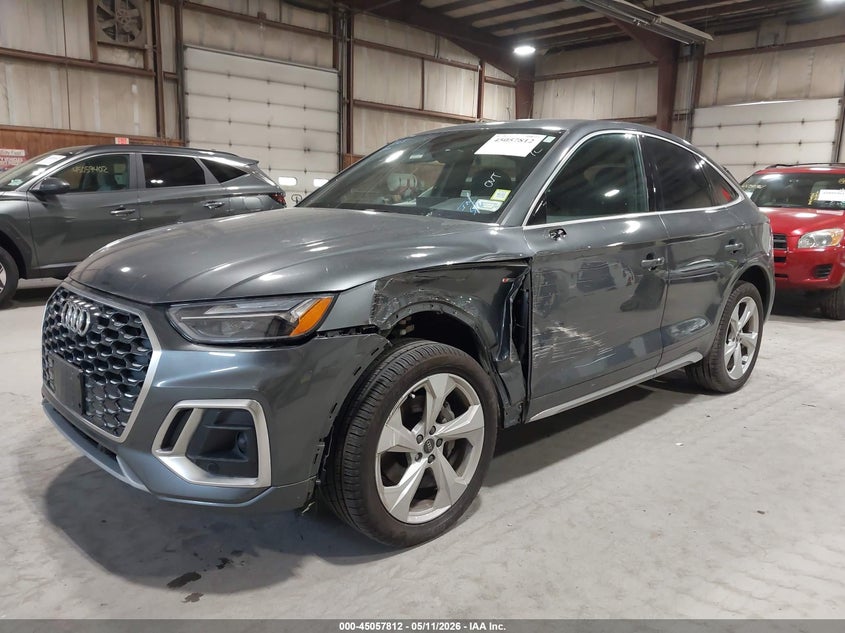 Vin: wa15aafy8r2123286, lot: 45555357, audi q5 sportback premium plus 45 tfsi s line quattro s tronic 20242