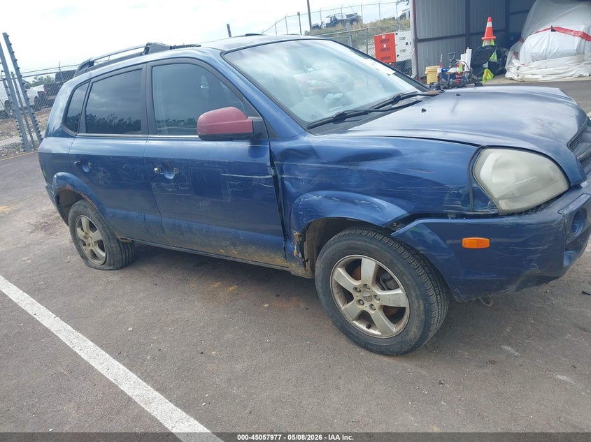 2005 Hyundai Tucson Gl VIN: KM8JM12B35U068267 Lot: 45057977