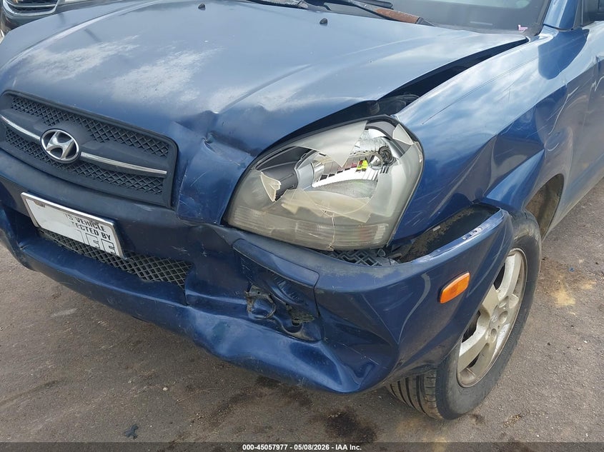 2005 Hyundai Tucson Gl VIN: KM8JM12B35U068267 Lot: 45057977