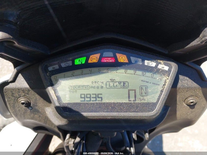 2016 Ducati Hypermotard 939 VIN: ZDM1YBJS8GB012330 Lot: 45058003