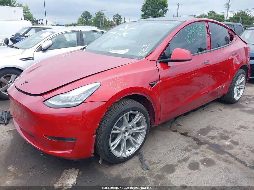 2020 TESLA MODEL Y auction photo 2