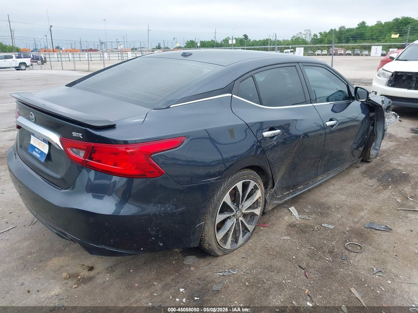 2016 NISSAN MAXIMA auction photo 4