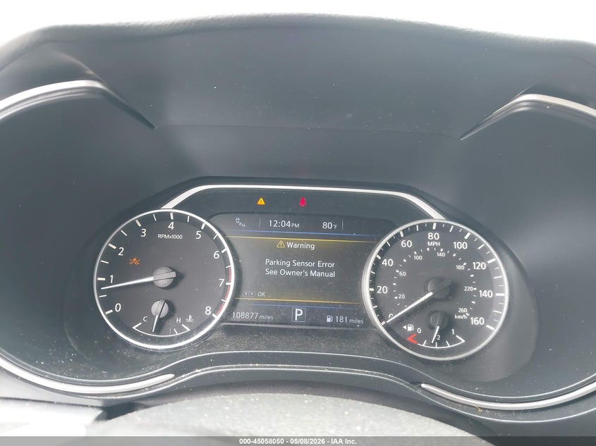 2016 NISSAN MAXIMA auction photo 7