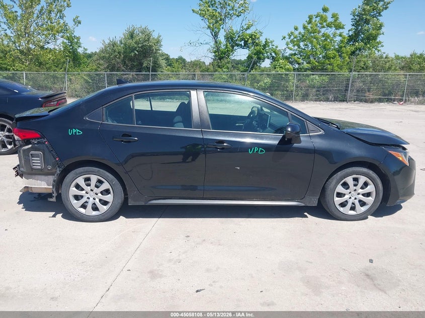 VIN 5YFEPRAE7LP091147 2020 TOYOTA COROLLA LE