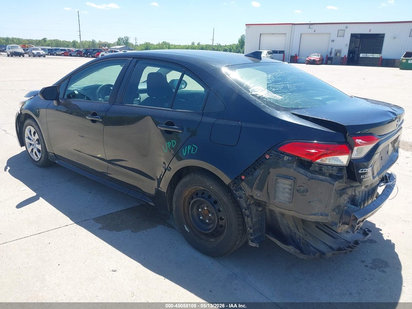 VIN 5YFEPRAE7LP091147 2020 TOYOTA COROLLA LE