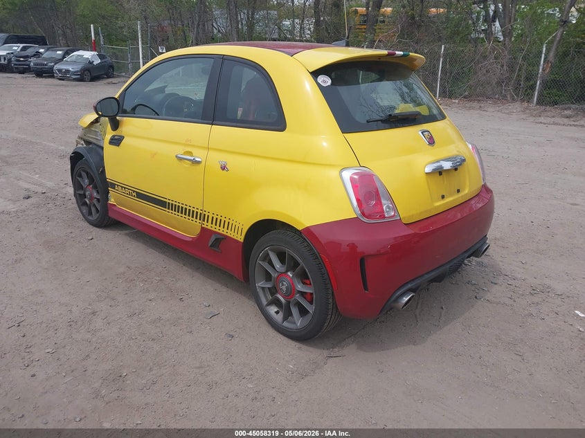Vin: 3c3cfffh4gt122180, lot: 45555864, fiat 500 abarth 20163