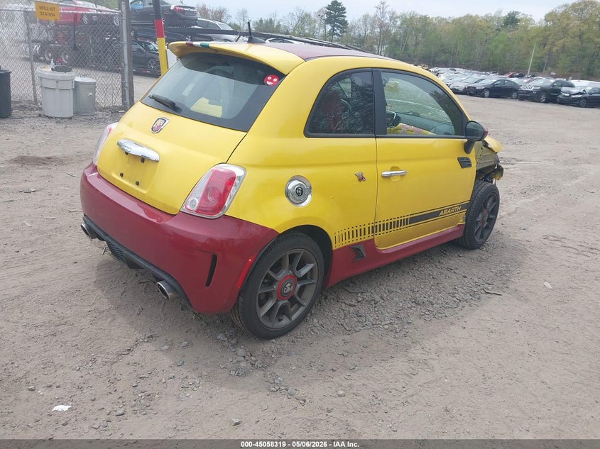 Vin: 3c3cfffh4gt122180, lot: 45555864, fiat 500 abarth 20164