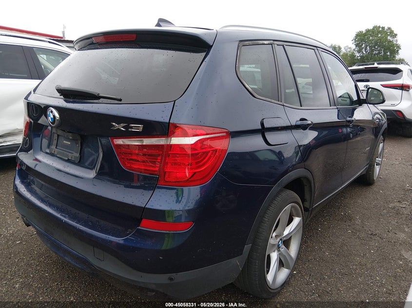 Vin: 5uxwx7c30h0u43621, lot: 45555876, bmw x3 xdrive35i 20174