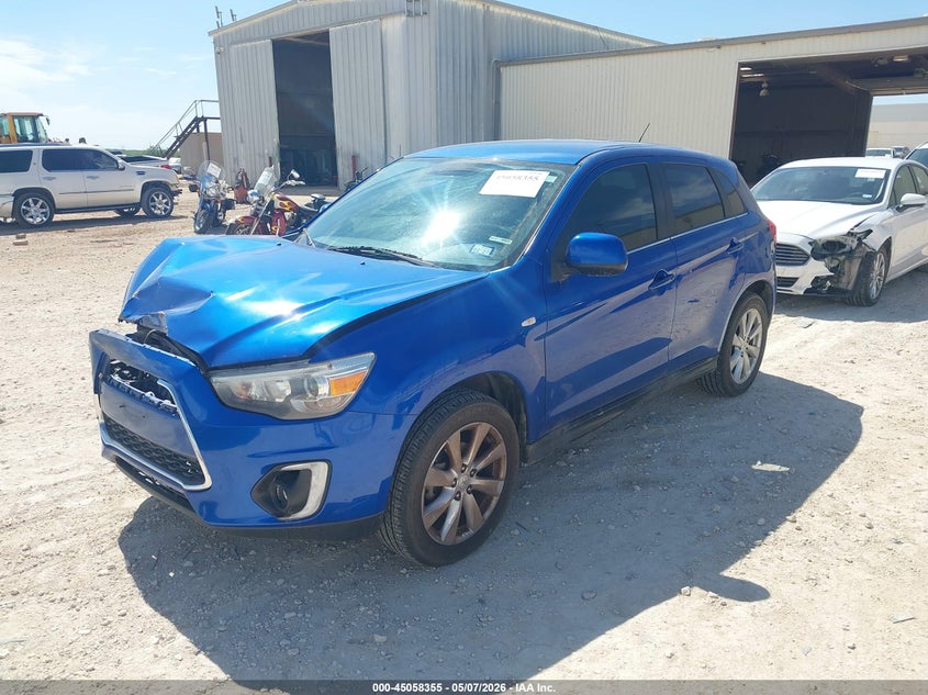 Vin: 4a4ap4au6fe003661, lot: 45555900, mitsubishi outlander sport se 20152