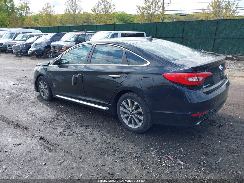 2016 HYUNDAI SONATA SEDAN 2.4L I-4 DI, DOHC, VVT, 185HP