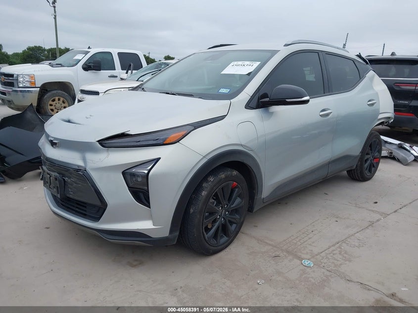 Vin: 1g1fy6s06p4180843, lot: 45555936, chevrolet bolt euv fwd lt 20232