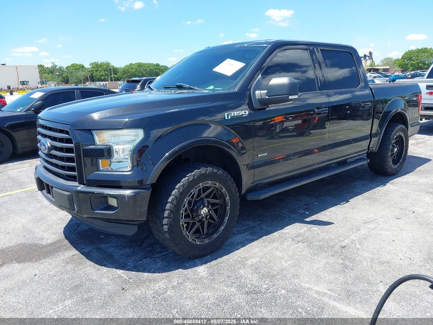 Vin: 1ftew1cg5ffc26916, lot: 45555957, ford f-150 xlt 20152