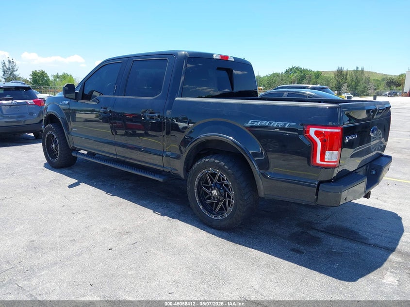 Vin: 1ftew1cg5ffc26916, lot: 45555957, ford f-150 xlt 20153