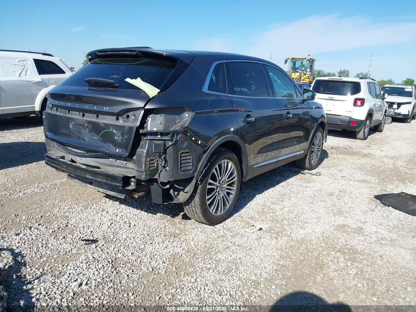 Vin: 2lmpj8lr5jbl31127, lot: 45555974, lincoln mkx reserve 20184
