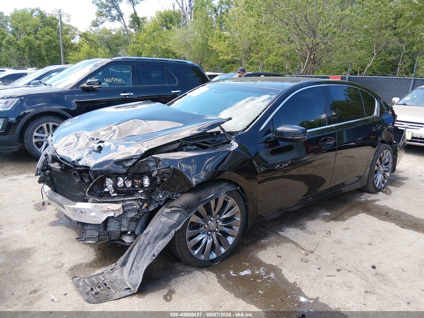 Vin: jh4kc1f57gc000724, lot: 45556042, acura rlx technology package 20162