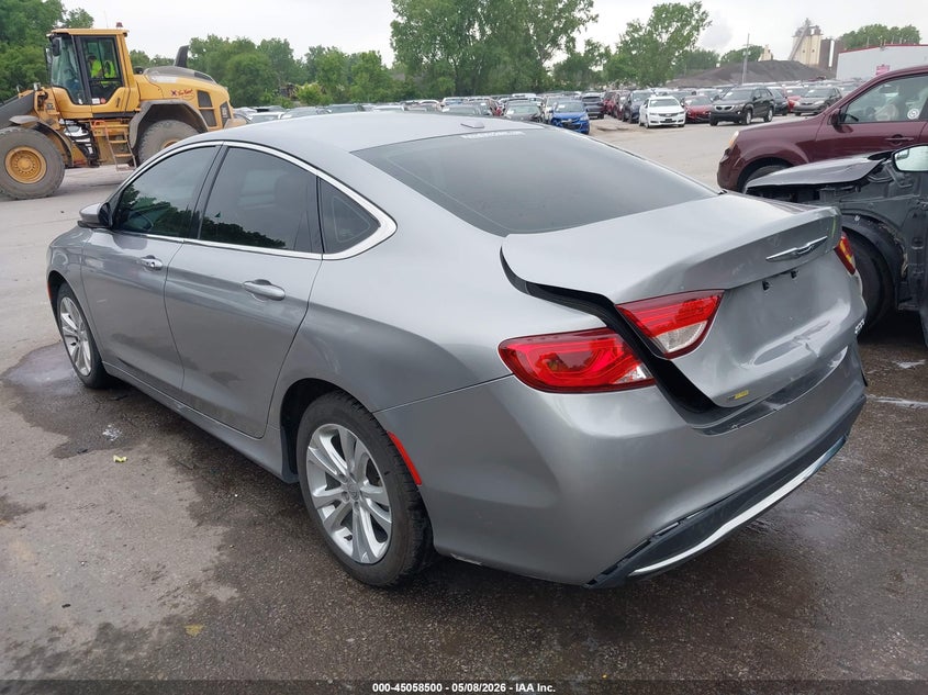 Vin: 1c3cccab0fn640411, lot: 45556045, chrysler 200 limited 20153
