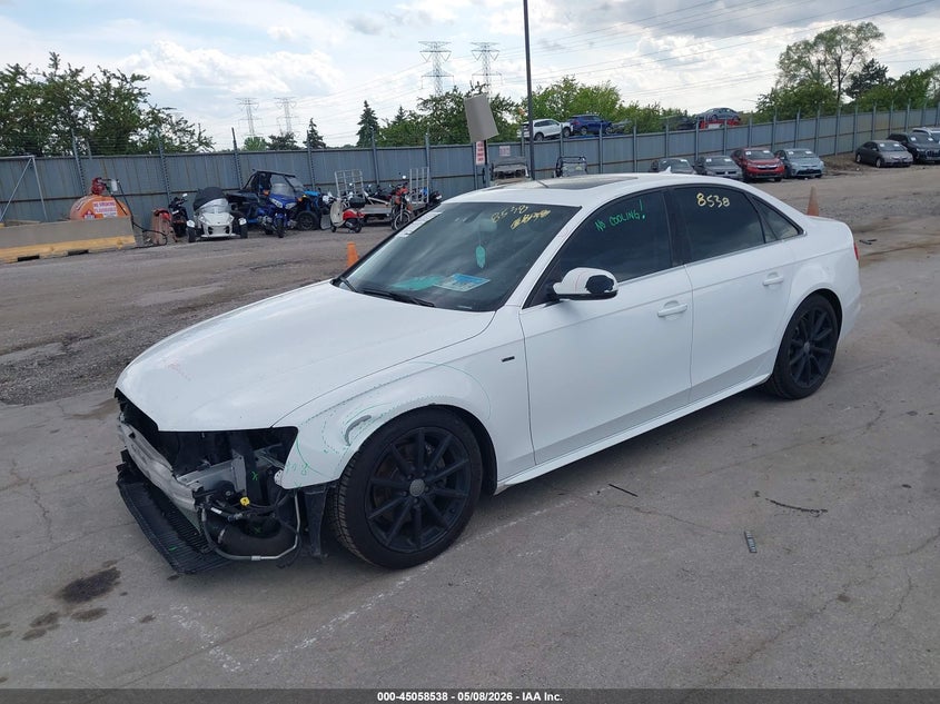 Vin: waubfafl4fn006262, lot: 45556083, audi a4 2.0t premium 20152