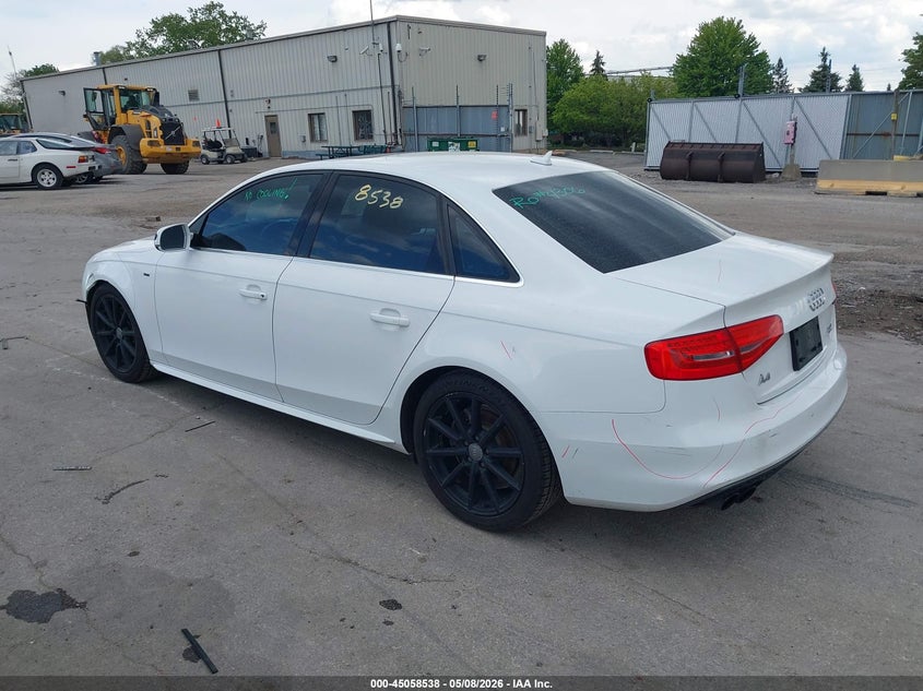 Vin: waubfafl4fn006262, lot: 45556083, audi a4 2.0t premium 20153