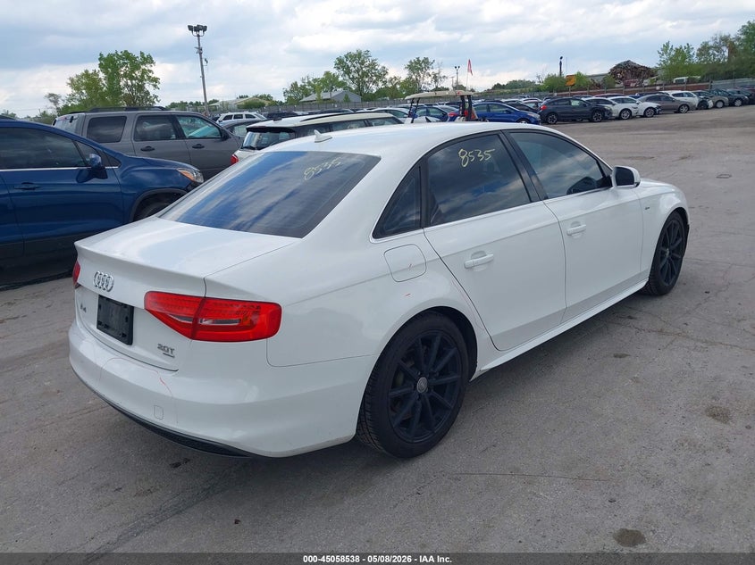 Vin: waubfafl4fn006262, lot: 45556083, audi a4 2.0t premium 20154