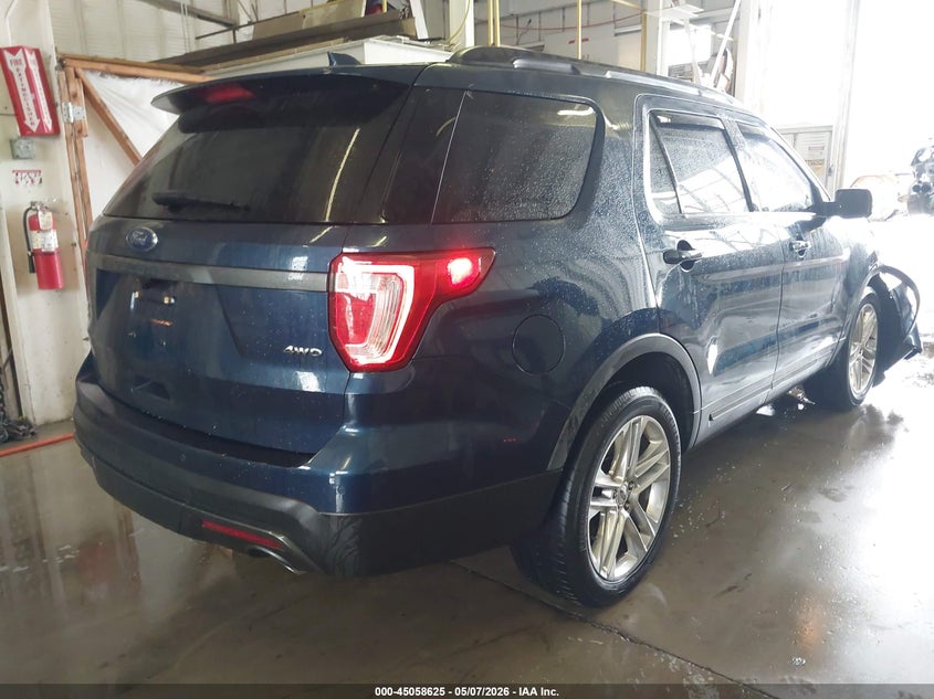 Vin: 1fm5k8d87hgd34507, lot: 45556170, ford explorer xlt 20174