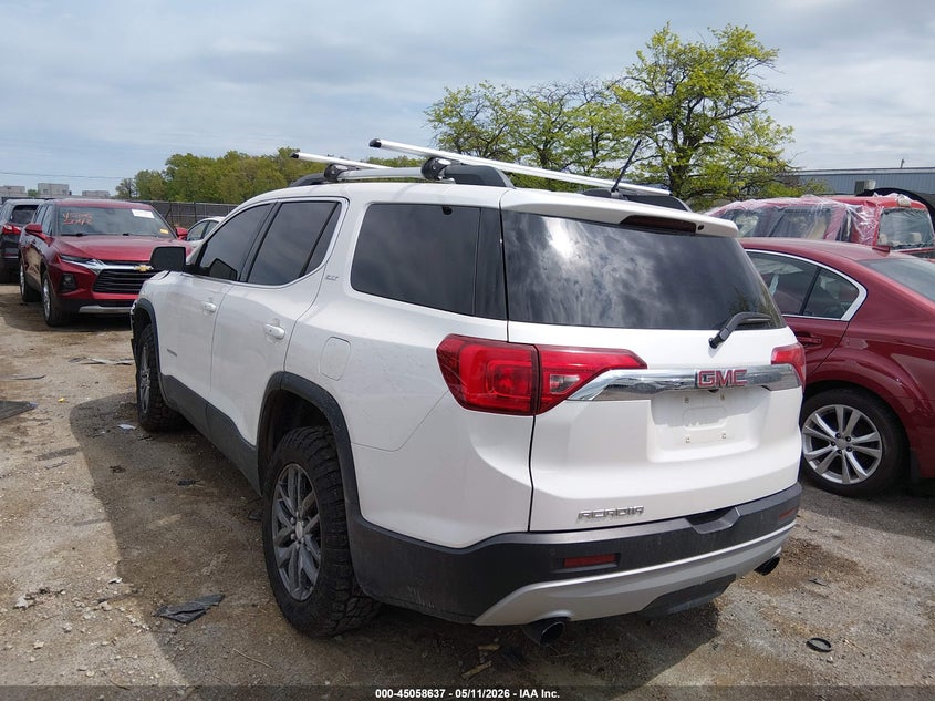 Vin: 1gkknmls1hz160480, lot: 45556182, gmc acadia slt-1 20173