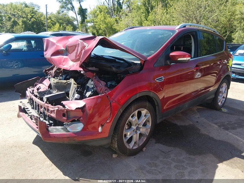 Vin: 1fmcu0j94gua97992, lot: 45556266, ford escape titanium 20162