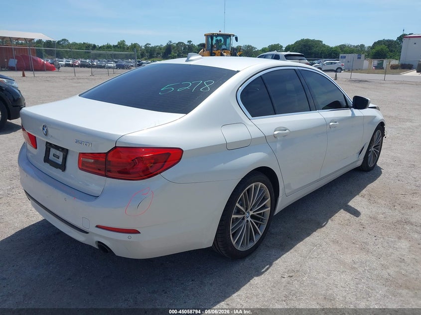 Vin: wbaja5c53kbx88198, lot: 45556339, bmw 530i 20194