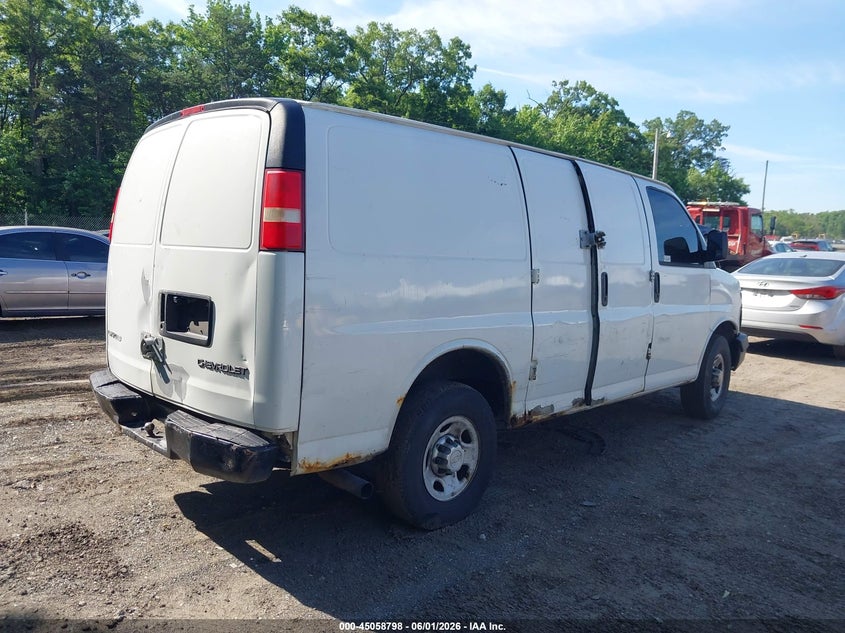 2010 Chevrolet Express 2500 Work Van VIN: 1GCZGFDAXA1115919 Lot: 45058798