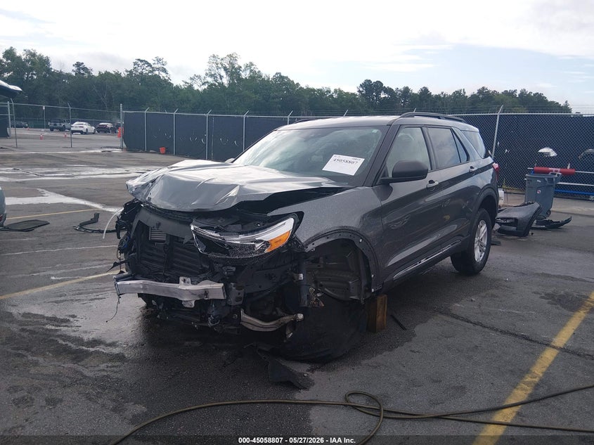 Vin: 1fmsk8dh4ngb23408, lot: 45556352, ford explorer xlt 20222