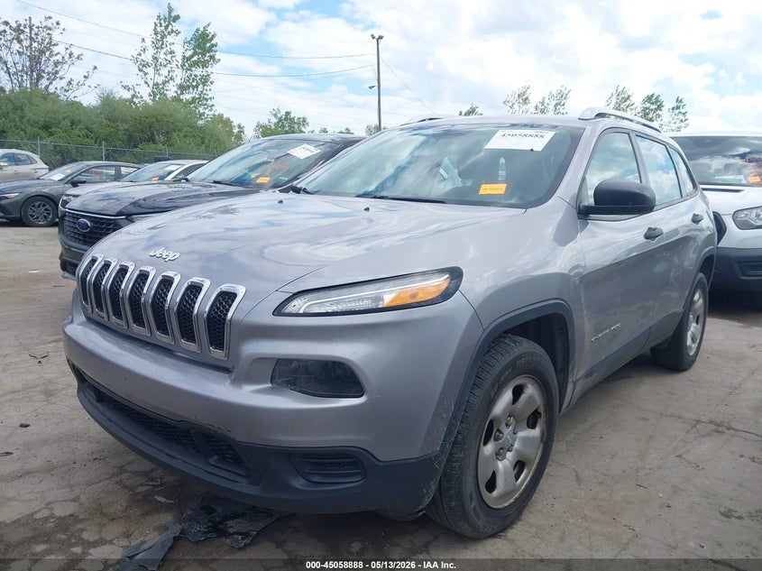 2017 Jeep Cherokee Sport 1C4PJMAS0HD229298 photo 1