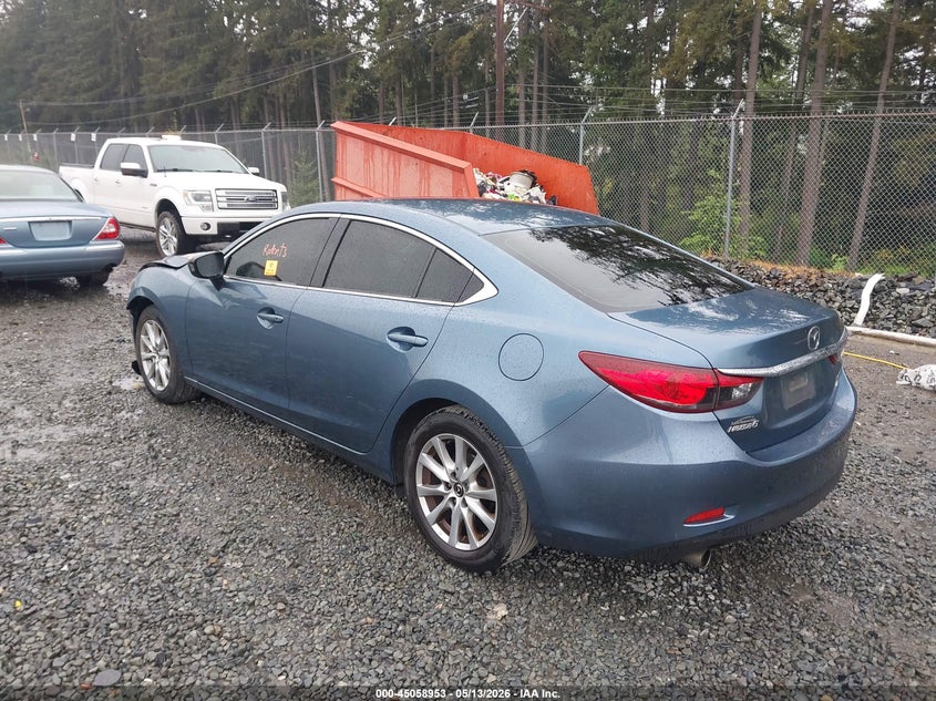 Vin: jm1gj1u54g1431095, lot: 45556498, mazda mazda6 i sport 20163