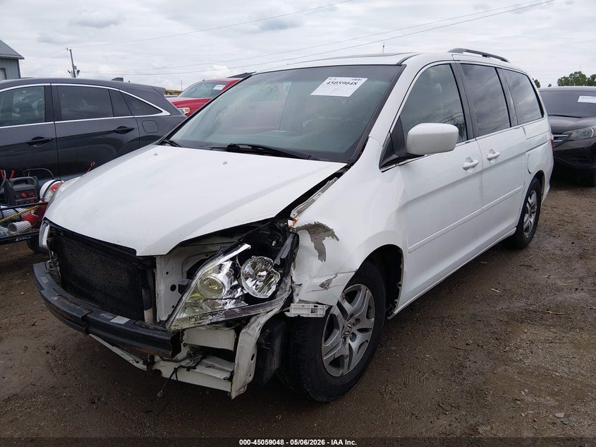 2006 Honda Odyssey Ex-L 5FNRL38636B402517 photo 1