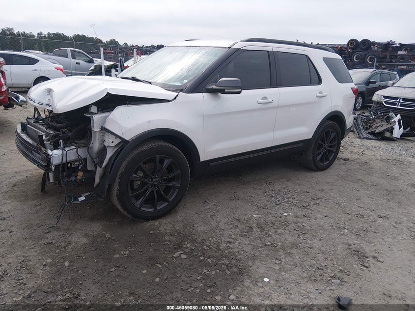 Vin: 1fm5k8d8xhgd88447, lot: 45556625, ford explorer xlt 20172