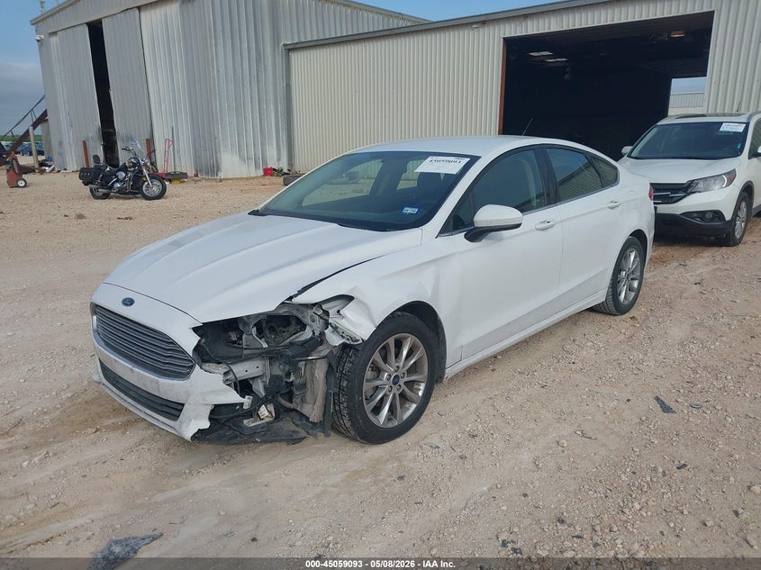 2017 Ford Fusion Se 3FA6P0HD1HR126785 photo 1