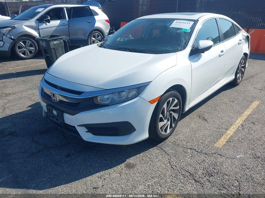 2016 Honda Civic Ex 2HGFC2F77GH555729 photo 1