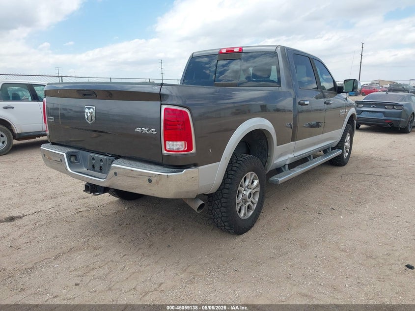 Vin: 3c6ur5fl0fg521432, lot: 45556683, ram 2500 laramie 20154