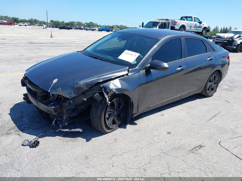 2021 Hyundai Elantra Sel 5NPLM4AG0MH002103 photo 1