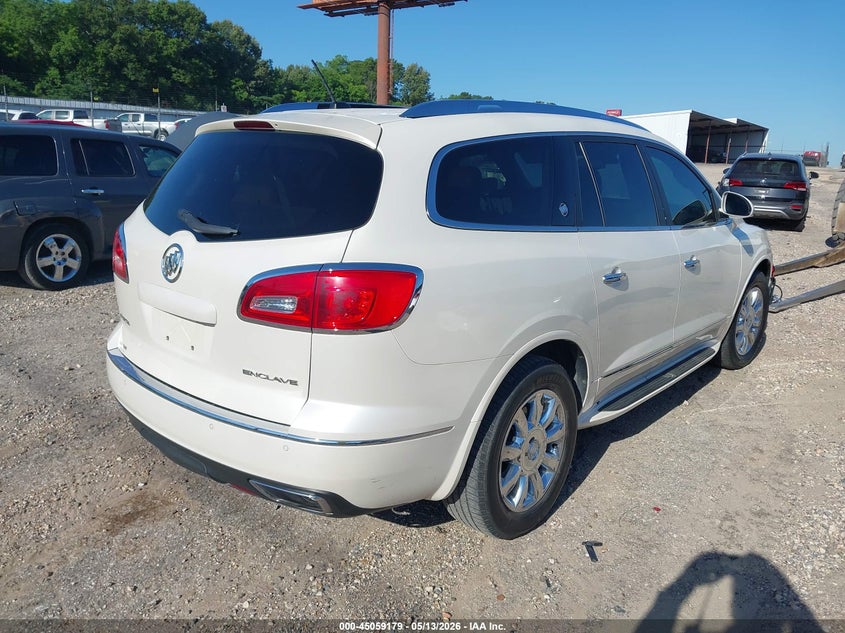 Vin: 5gakrckd2fj236332, lot: 45556726, buick enclave premium 20154