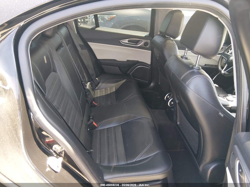 2019 Alfa Romeo Giulia Ti Sport Rwd VIN: ZARFAMBN6K7606703 Lot: 45059236